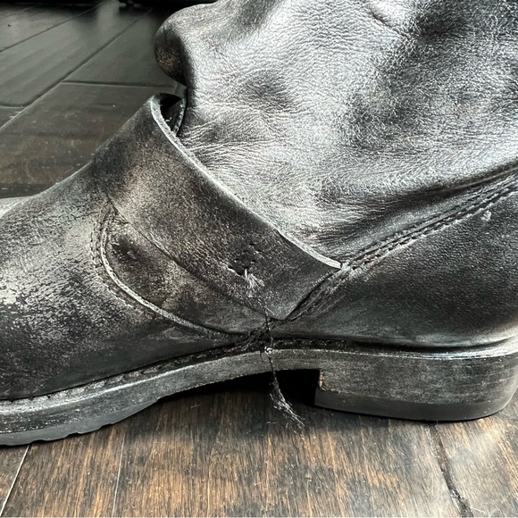 Frye metallic lether boots 6.5 women - Picture 6 of 14